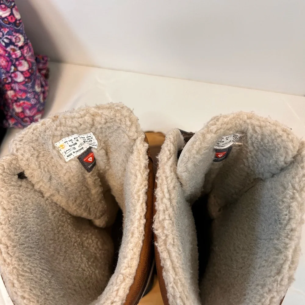 Timberland Women's Mount Hayes Tall‎ Waterproof Brown Snow Boots Size 7